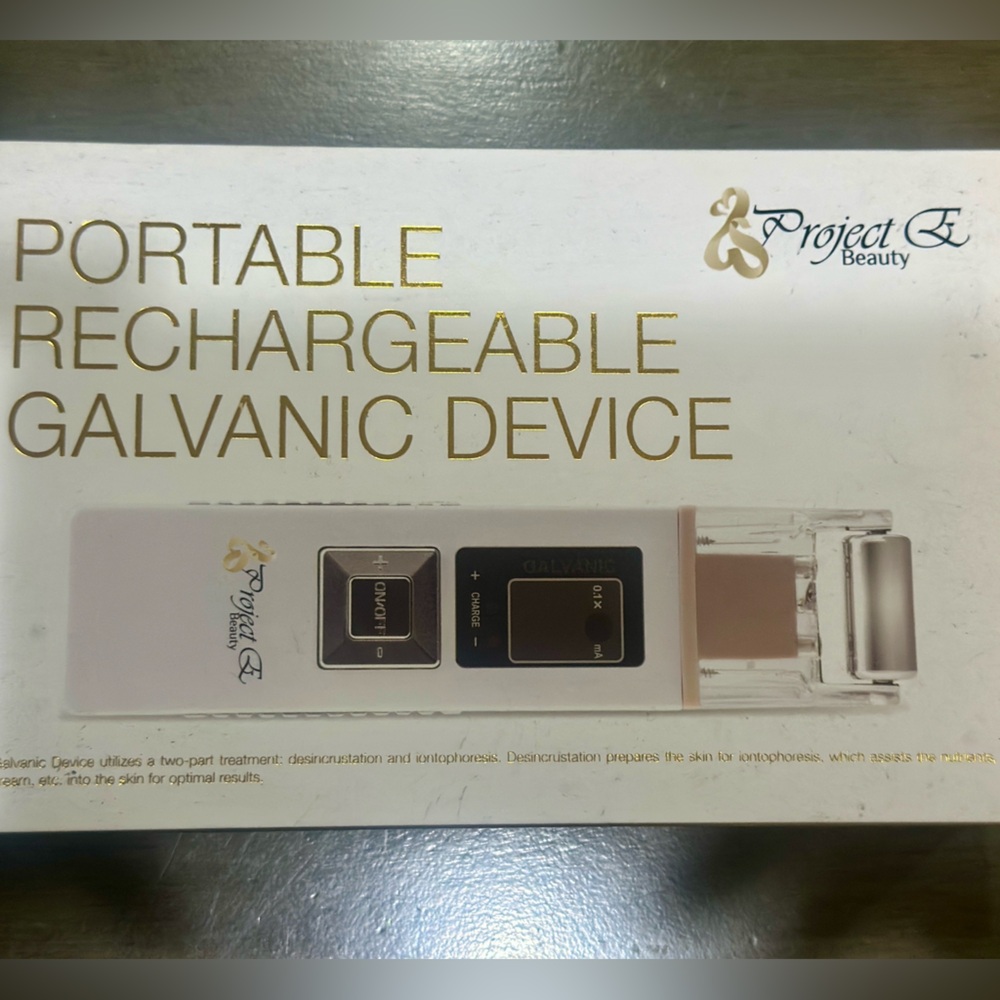 Project E Beauty Portable Galvanic Device- Facial Lifting